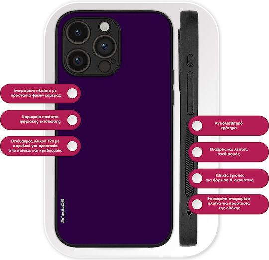 Sonique Colorbloc Series Case Google Pixel 9a 5g Purple