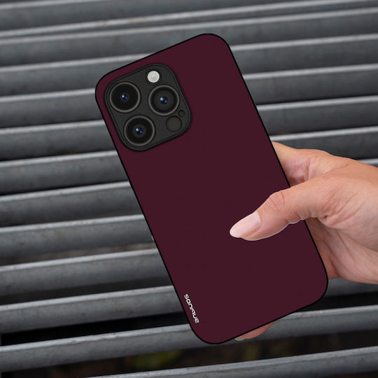 Sonique Colorbloc Series Case Samsung Galaxy M33 5g Burgundy
