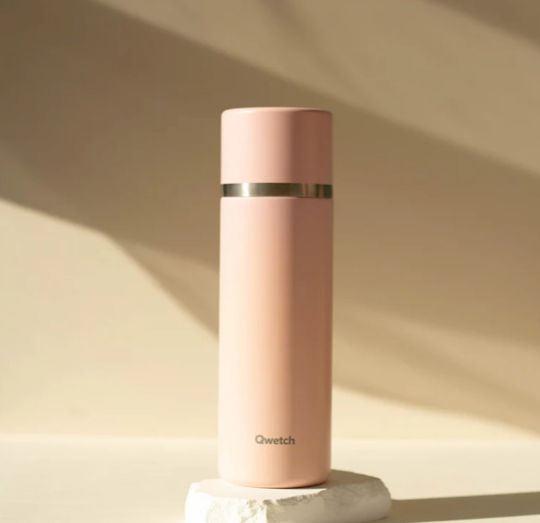 Qwetch Μπουκάλι Θερμός Ανοξείδωτο BPA Free 750ml Qwetch Ροζ