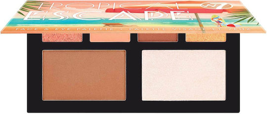 W7 Cosmetics Eyeshadow Eye Shadow Palette in Solid Form Tropical Escape 13.8gr
