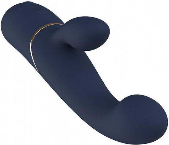 Dream Toys Goddess Collection Doppelter Vibrator mit Fernbedienung 3.4cm Blau