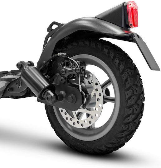 Jeep JUC Advanced Safety Trotinetă Electrică cu Viteză Maximă 25km/h și Autonomie Maximă 50km în Culoare Neagră