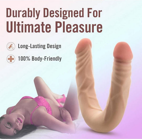 Blush Διπλό Dildo Ροζ 30cm