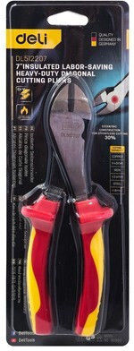 Deli Side Cutter Electrician Length 180mm