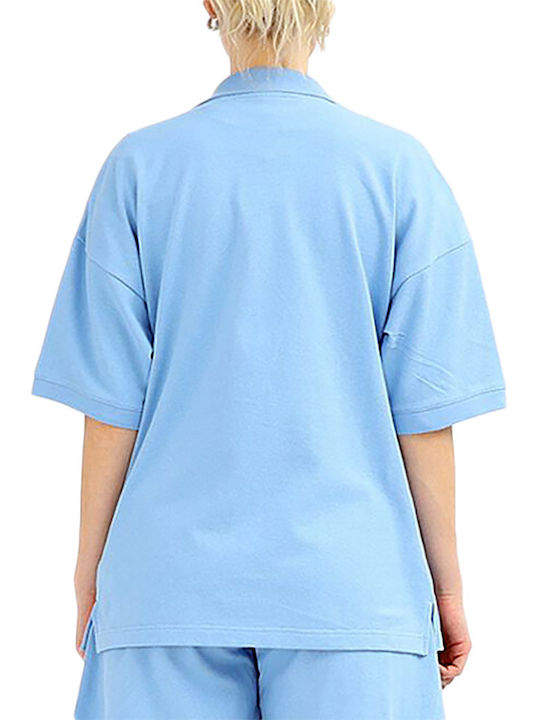 Classics Women's Pique Short Sleeve Shirt Light Blue