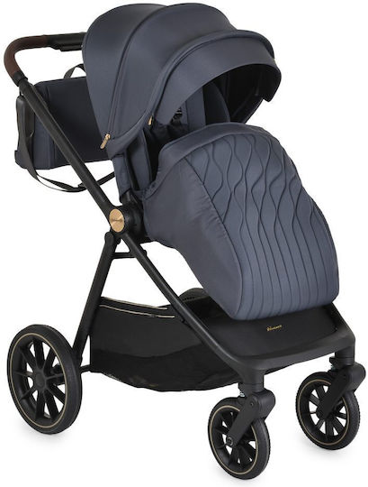 Cangaroo Celebrity Adjustable 2 in 1 Baby Stroller Suitable for Newborn Graystone 8.30kg