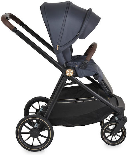 Cangaroo Celebrity Adjustable 2 in 1 Baby Stroller Suitable for Newborn Graystone 8.30kg