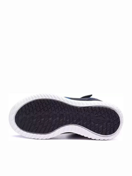 Παιδικά Sneakers High με Σκρατς Μαύρα