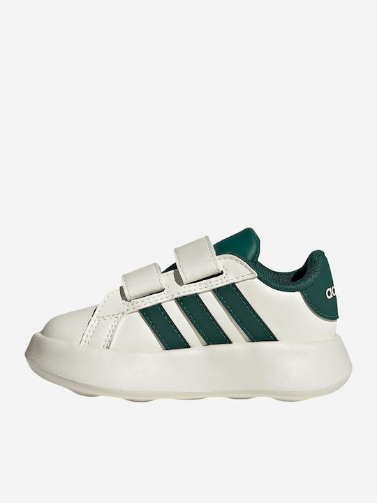 Grand Court 2.0 Παιδικά Sneakers με Σκρατς Λευκά