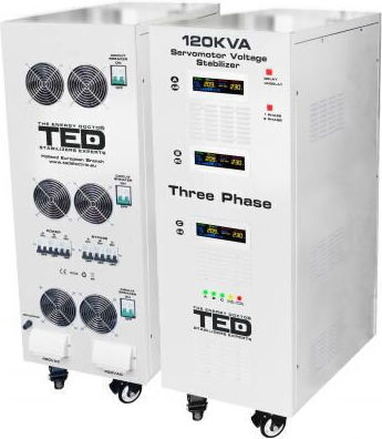 Network Stabilizer Max 120kva-svc Three-phase Servomotor Three-phase Ted000088