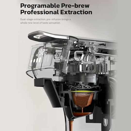 Hibrew H1B Pod Coffee Machine Nespresso Pressure 20bar Beige