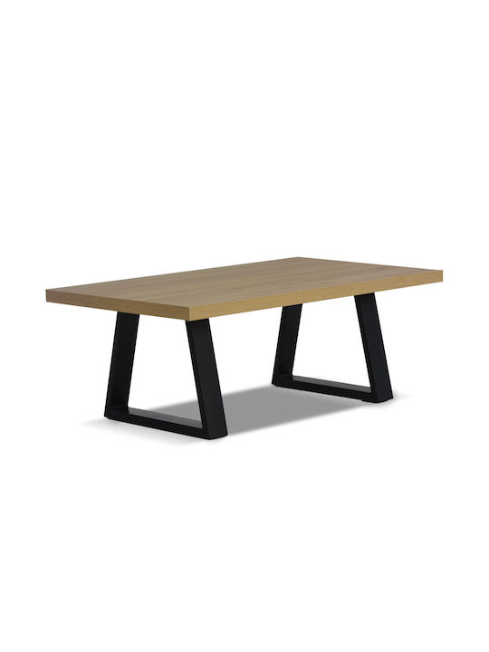 Ovale Beistelltisch Curve Aluminium Schwarz - Weiß M63,5xL52xH63,5cm