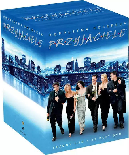 Friends Complete Collection Seasons 1-10 DVD Πολωνική Γλώσσα