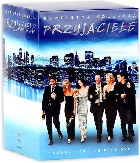 Friends Complete Collection Seasons 1-10 DVD Πολωνική Γλώσσα