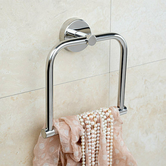 Karag Ράγα Μπάνιου Μονή Επιτοίχια με Βίδες 18x5.2cm Inox Γκρι Karag Ράγα Μπάνιου Μονή Επιτοίχια με Βίδες 18x5.2cm Inox Γκρι