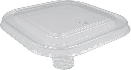 Pet Container Lid Food Kraft Square 500ml-50pcs