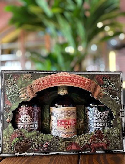 Don Papa Sugarlandia (7 YO, 10 YO, Sherry Cask) 3τμχ 200ml