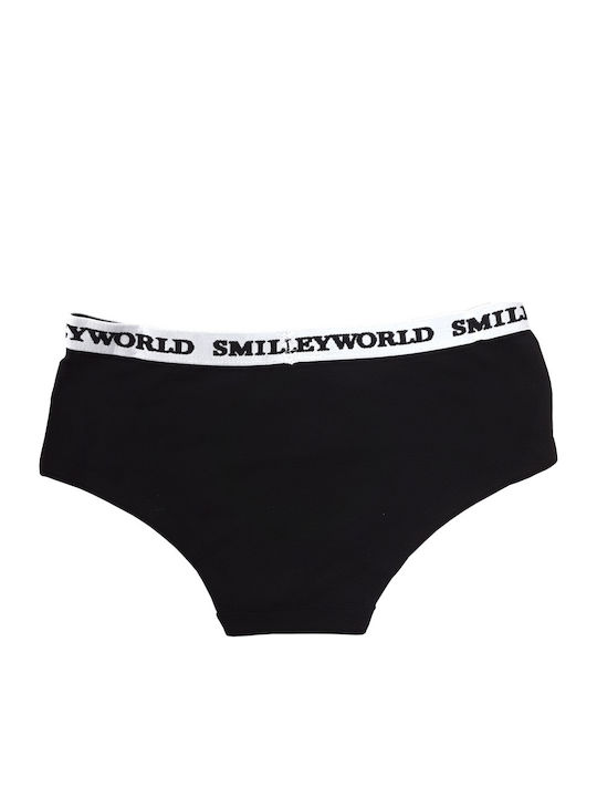 Disney Smile All Black Παιδικό Βρακάκι Black