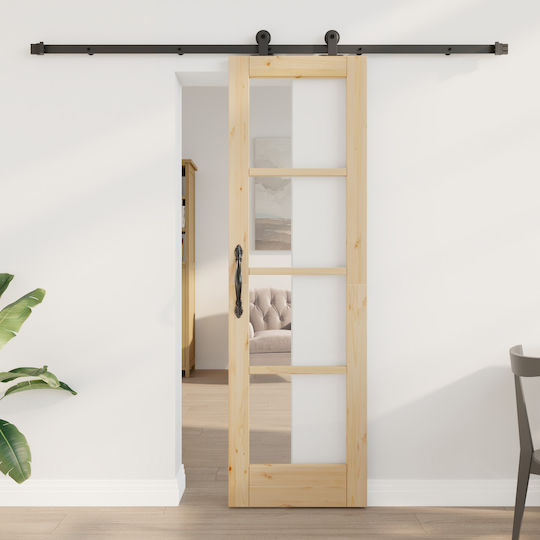 Schiebetür Set Materialien 'orkdal' 61x198,5 cm Beige 3332125