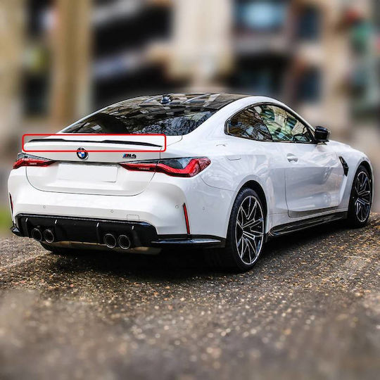 Αεροτομή Πορτ Παγκάζ Bmw 4 G22 2020+ 2d M4 Look Lipspoiler Γυαλιστερή Μαύρη Abs Πλαστικό