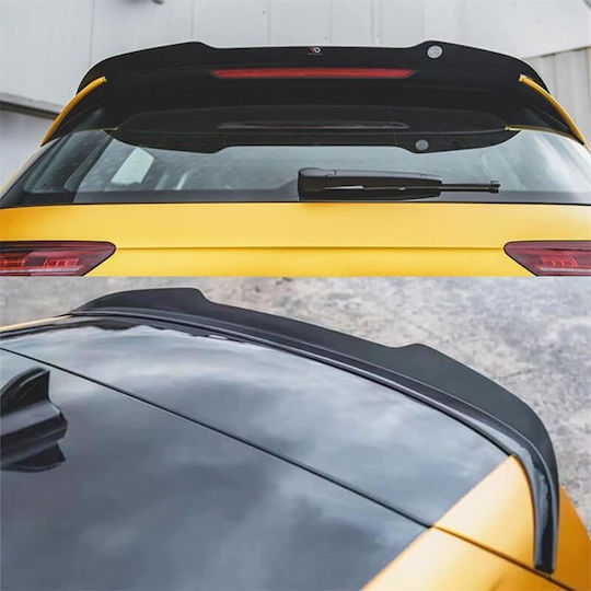 Car Rear Spoiler Roof Add-on VW Golf VIII 8 20+ GTI GTE GTD R-Line R Edition Glossy Black ABS Plastic
