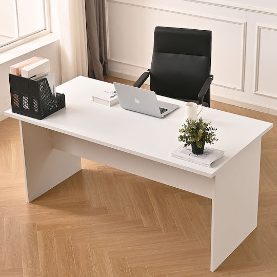Computer Büro Holz White 180x80x74cm