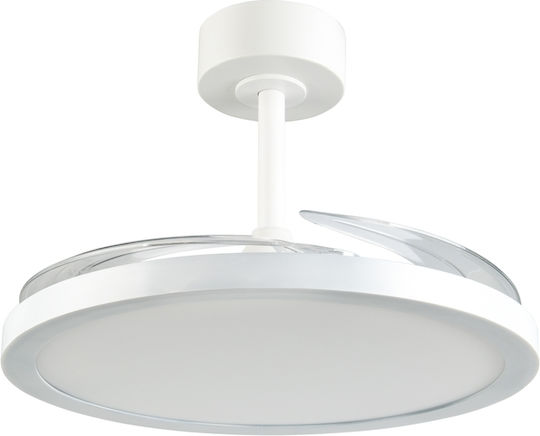 Trio Lighting Kasfjord 106cm Ceiling Fan with Light Fixture White