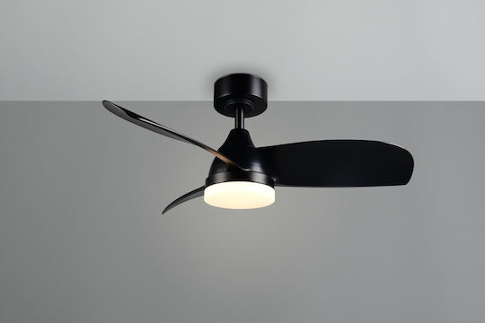 Trio Lighting Helsinki 90cm Mit Leuchte Schwarz