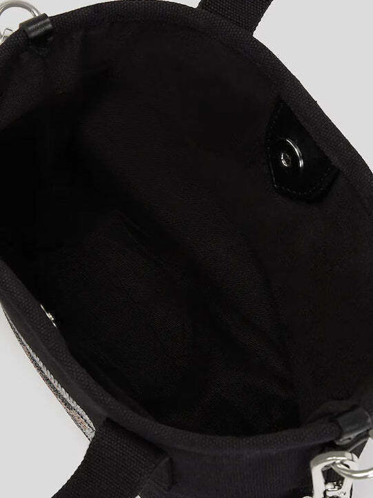Ikon Fabric Women's Shopper Bag Black