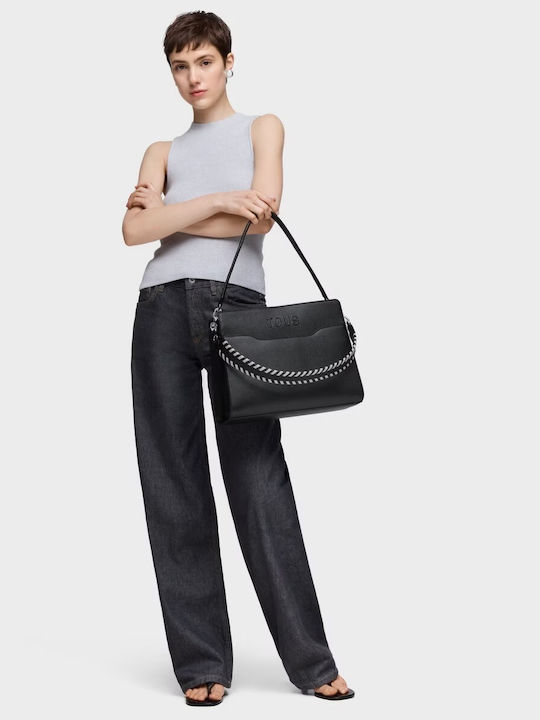 Audree Leather Women's Shopper Bag Black