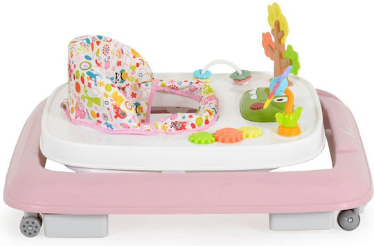 Moni Forest Baby Walker with Music for 6+ Months Pink