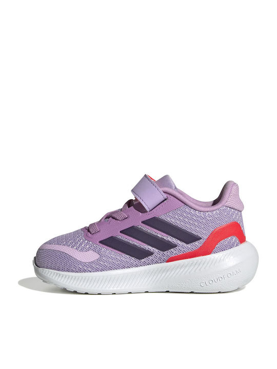 Runfalcon 5 Runfalcon 5 El I Kids Sports Shoes Running with Hoop & Loop Closure Purple