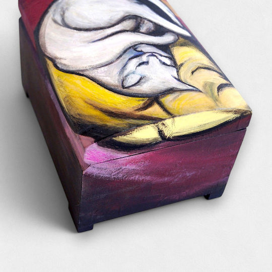 Artifact Διακοσμητικό Κουτί Ξύλινο 18x12x10cm
