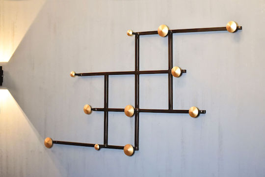 Art and Metal Industrial Μεταλλική 11 Θέσεων 95x7x50cm Art and Metal Industrial Μεταλλική 11 Θέσεων 95x7x50cm