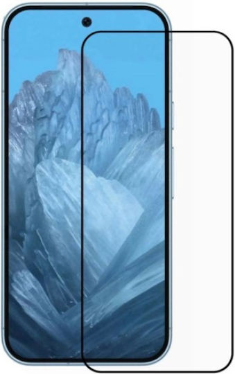 Techwave 5D 0.3mm Full Glue Full Face Tempered Glass Μαύρο (Google Pixel 9 / 9 Pro)