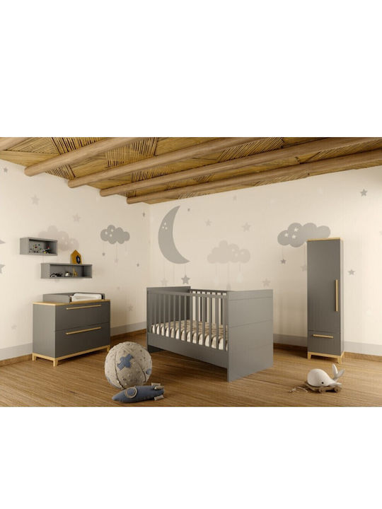 Asterias Bebe Βρεφική Κούνια Μυκονος για Στρώμα 70x140cm