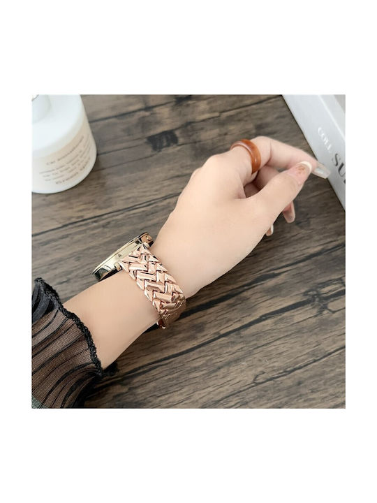 Strap Stainless Steel Rose Gold (Huawei Watch GT4/GT5 41mm / GT5 Pro 42mm)