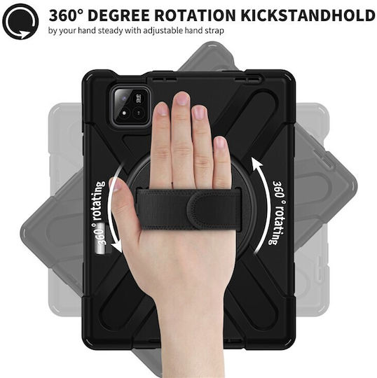 Solid 360 Flip Cover Μαύρη (Xiaomi Pad 7, Xiaomi Pad 7 Pro)