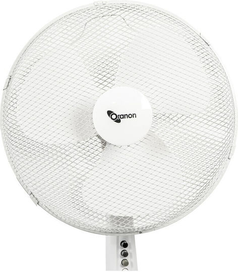 Oranon Ventilator Sockel 50W Weiß