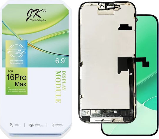 Screen Incell with Touch Mechanism for iPhone 16 Pro Max (Black)