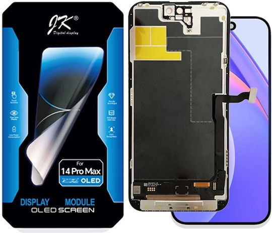 Οθόνη OLED με Μηχανισμό Αφής για iPhone 14 Pro Max (Μαύρο)