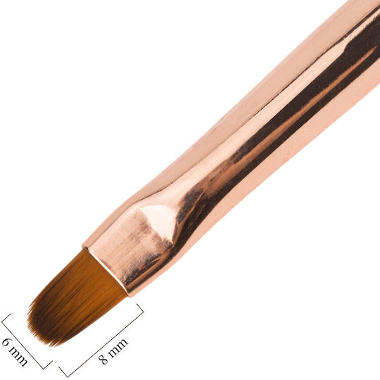 Brush Double-Sided Allelac Gel No6 Nail Art 9mm