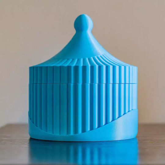 Filament Pentru Imprimante 3D PLA Mat Mat Panchroma 1.75mm Albastru Ceresc 1 Bucată (Bobină)