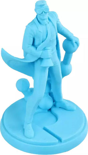 Filament Pentru Imprimante 3D PLA Mat Mat Panchroma 1.75mm Albastru Ceresc 1 Bucată (Bobină)