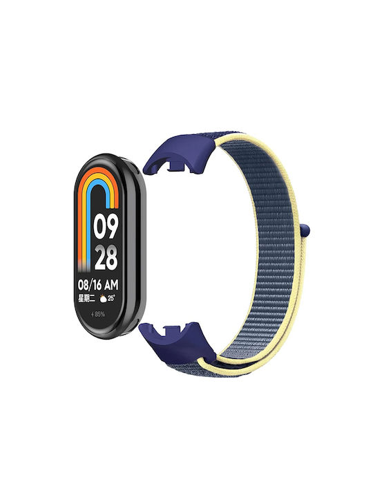Текстилна Каишка Xiaomi Mi Band M8 M9 Фитнес Гривна Мента