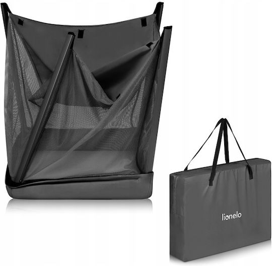 Lionelo Playpen 2 Levels with Mattress Gray