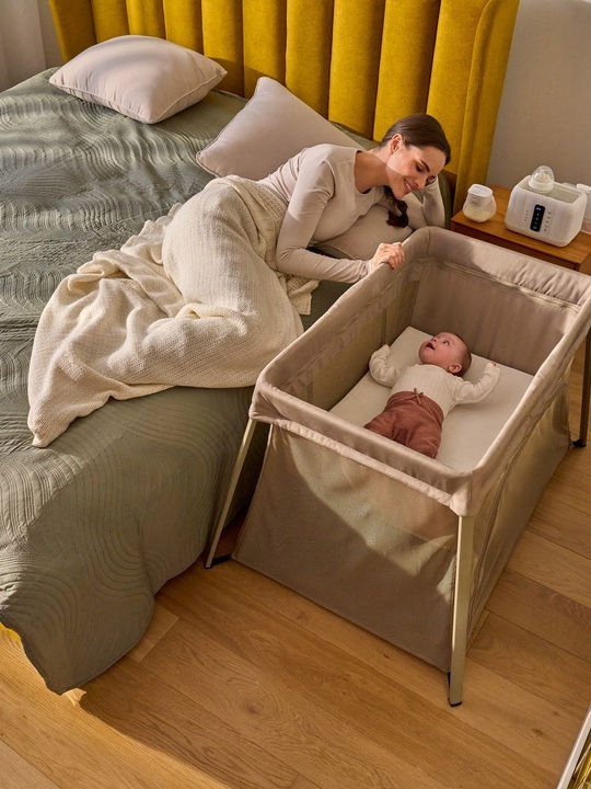 Lionelo Playpen 2 Levels with Mattress Gray