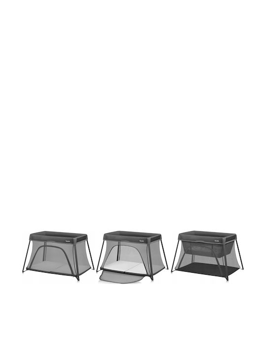 Lionelo Playpen 2 Levels with Mattress Gray