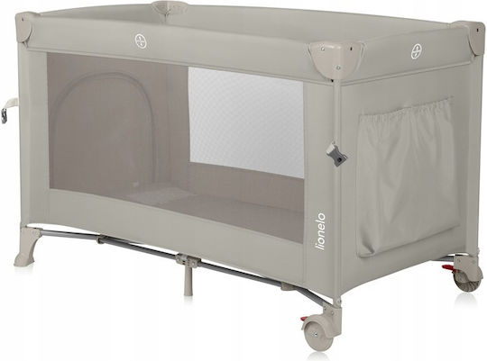Lionelo Ellen Playpen 2 Levels with Mattress Beige 60x120cm