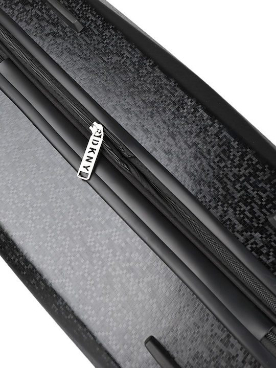DKNY Großer Hartreisekoffer Schwarz mit 4 Rädern